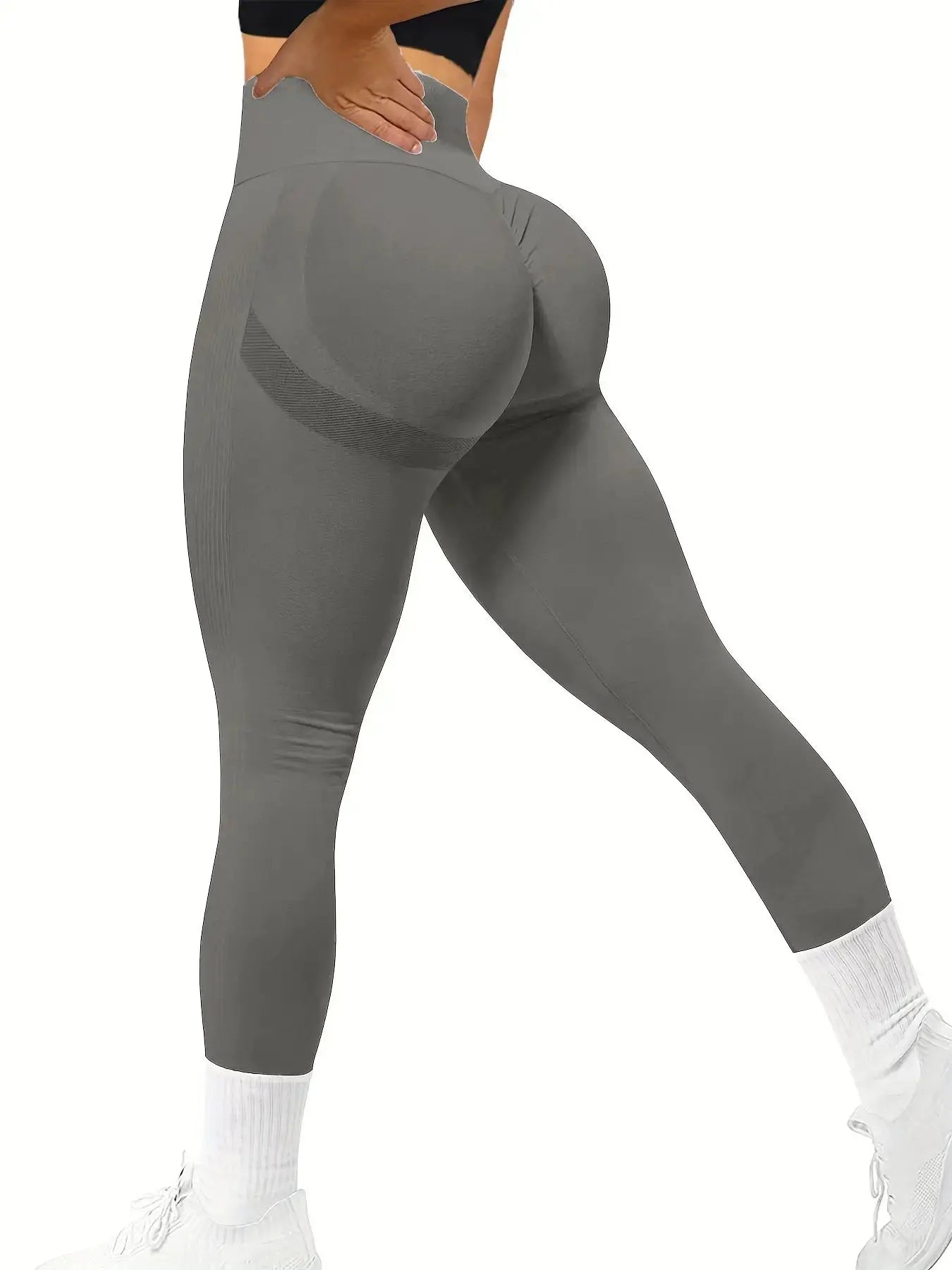 WomensOneStopShop™ Women's Apple Bottoms Butt Lifting Yoga Pants