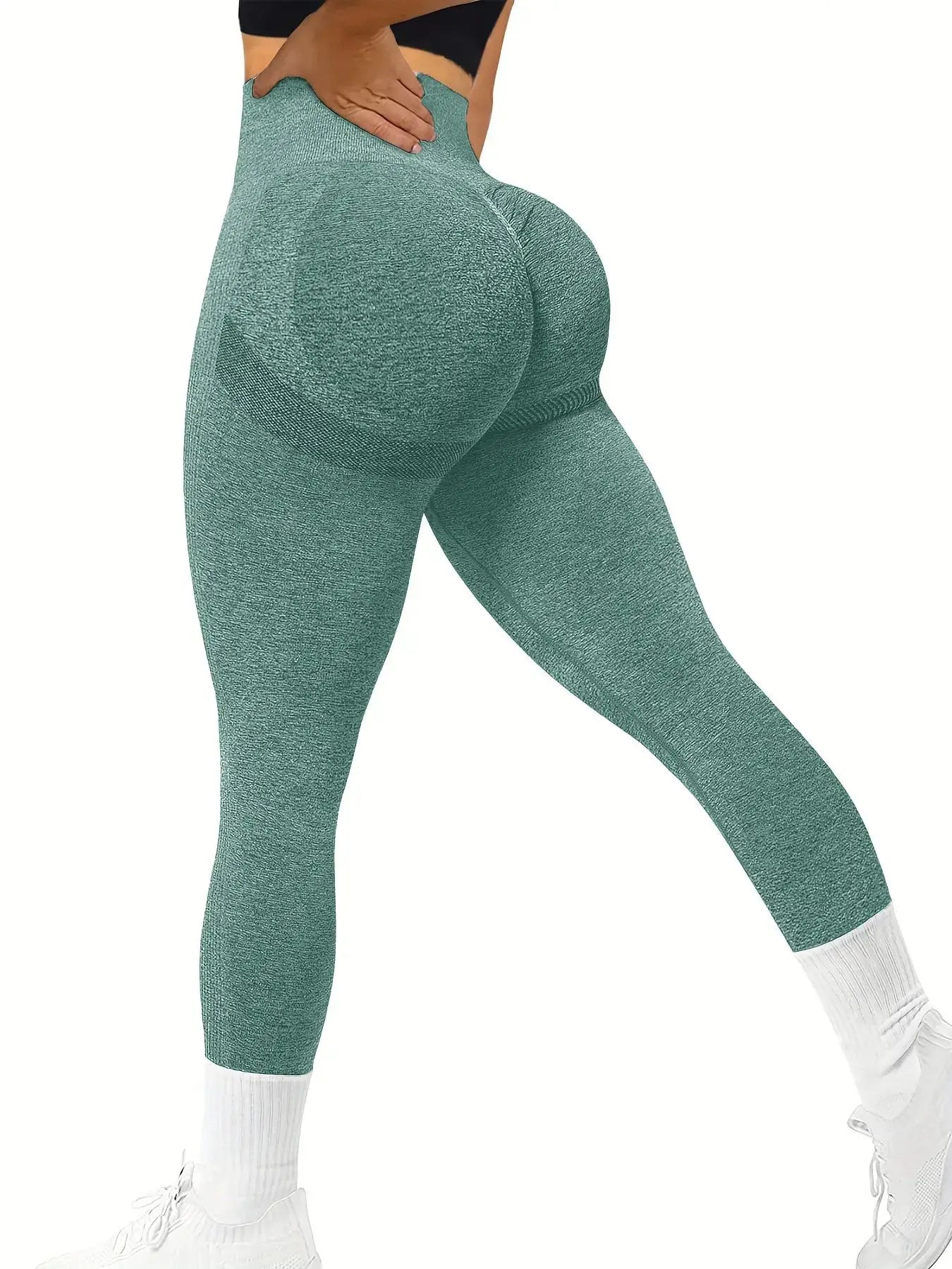 WomensOneStopShop™ Women's Apple Bottoms Butt Lifting Yoga Pants