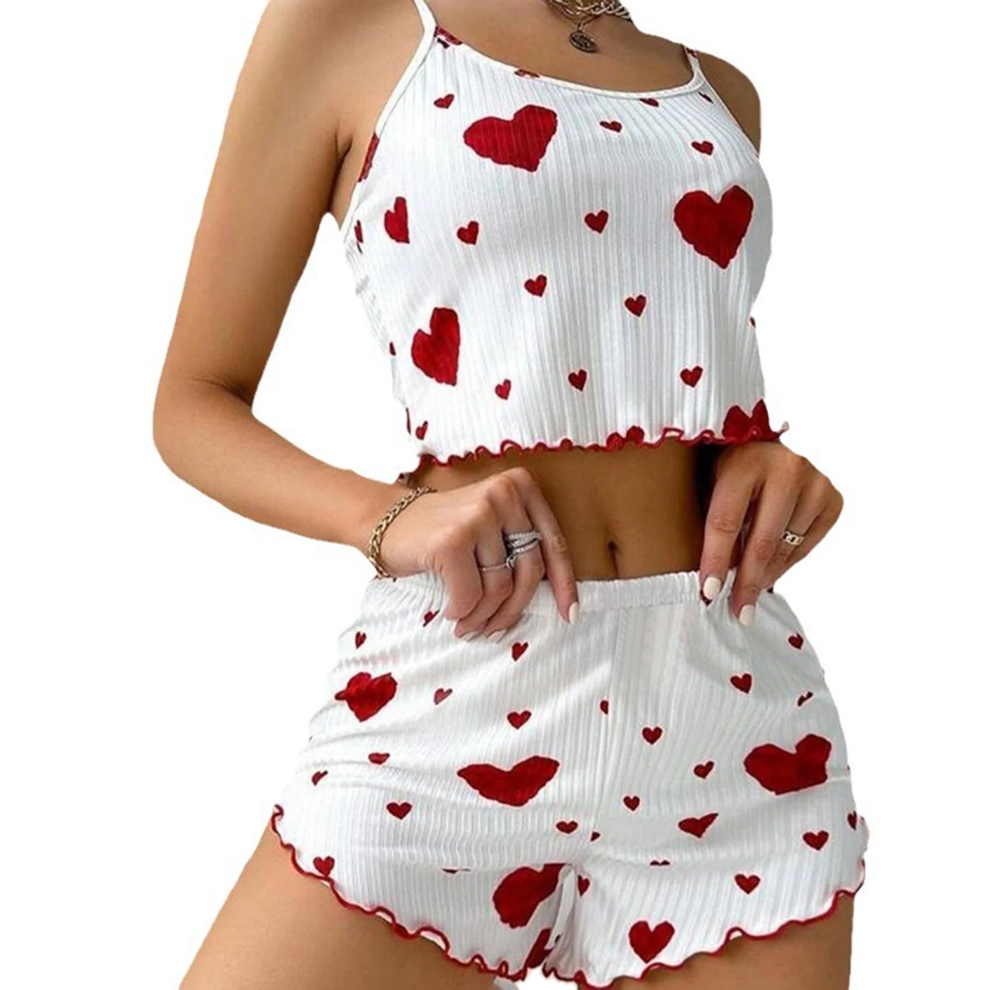 WomensOneStopShop™ Women's Pajamas Set Sleepwear 2 PCS