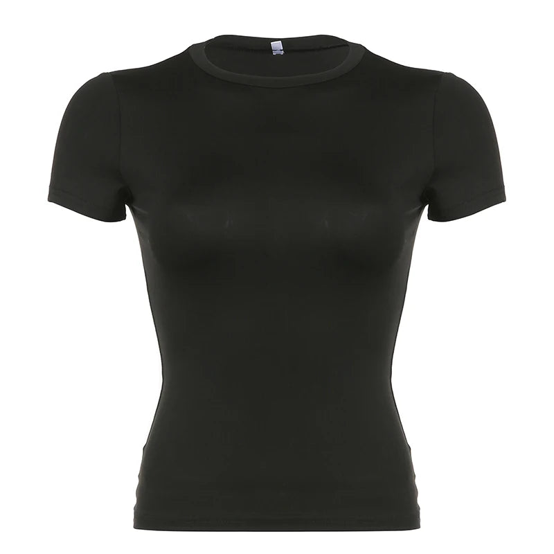 WomensOneStopShop™ Women Solid Crop Top