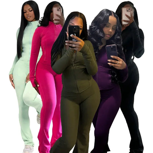 WomensOneStopShop™ 2 piece Women Sweat Suit